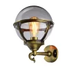 1L Globe Outdoor Lantern Wall Light