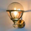 1L Globe Outdoor Lantern Wall Light