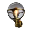 1L Globe Outdoor Lantern Wall Light