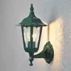 1L Green Outdoor Wall Light