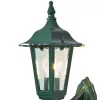 1L Green Outdoor Wall Light