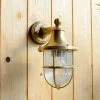 1L Outdoor Lantern Wall Light