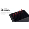 High efficiency heat dissipation