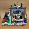 Christmas Musical Mountain Scene