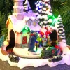 Christmas Village Musical Scene Decoration