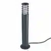 Round shape bollard light in graphite colour