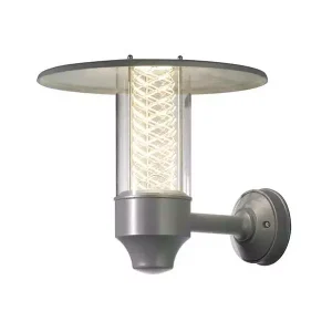 Grey Up Outdoor Wall Light