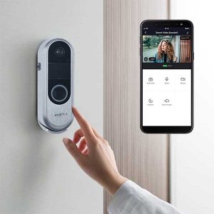 Premium Slim Doorbell, 2 way audio 4