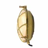 Round Bulkhead Solid Brass Coastal Wall Light