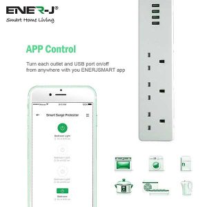 Wifi Power Strip Extention Box with USB 5