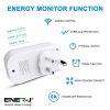 WiFi Smart Plugs with Energy Monitor, 16A UK Plug 4