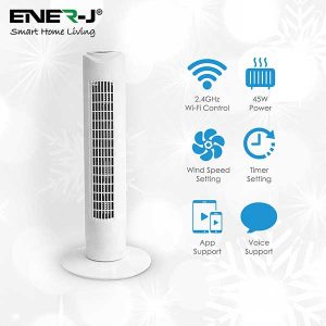 Smart WiFi Tower Fan 4