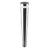 80cm high bollard light made from stainless steel