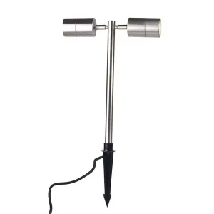 Twin Outdoor Spike Light