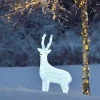 LED acrylic reindeer 105CM for outdoor Christmas decorations