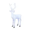 LED acrylic reindeer 130cm for outdoor Christmas decorations