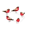 LED Acrylic Bullfinch Outdoor Decoration