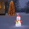 LED Acrylic Snowman 50CM Outdoor Christmas Decoration