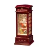 Santa Telephone Box Christmas Table Top Decoration