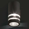 1L Black Outdoor Wall Light