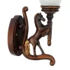 1L Left Horse Garden Wall Light