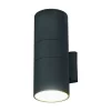 2L Outdoor Black Wall Light