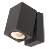 Black Square Aluminium Outdoor Wall Light