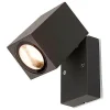 Black Square Aluminium Outdoor Wall Light