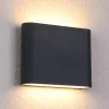 Graphite Surface Mounted Outdoor Wall Light