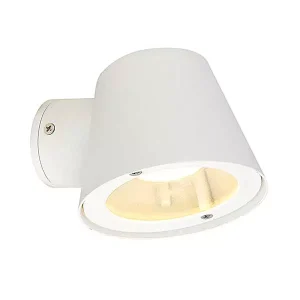 White GU10 Outdoor Wall Light