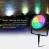 LED 15W RGB+CCT Smart Garden Flood light