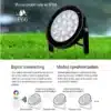 LED 9W RGB+CCT Smart Garden Floodlight