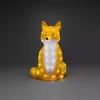 LED Acrylic Sitting Fox 40CM Outdoor Décor Feature