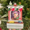 Water Lantern Fireplace Christmas Table Top Decoration