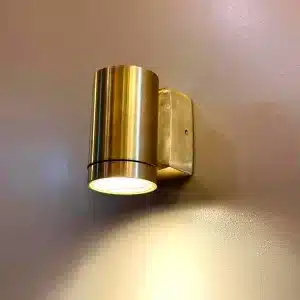 1L Brass Outdoor Coastal Wall Light