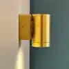 1L Brass Outdoor Coastal Wall Light