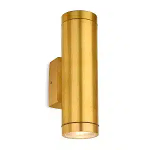 2L Brass Outdoor Wall Light