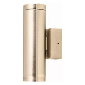 2L Nickel Outdoor Wall Light