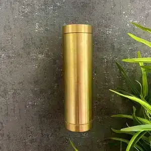 2L Brass Outdoor Wall Light