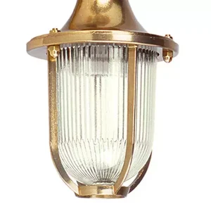 Brass Down Coastal Wall Light