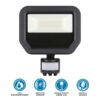 Outdoor Sensor-Activated Security Floodlight