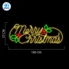 Merry Christmas Gold Outdoor Decoration