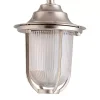 Nickel Plated Coastal Outdoor Wall Light