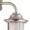 Nickel Plated Coastal Outdoor Wall Light