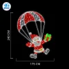 Santa on Parachute Measurements