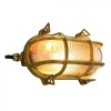 Vintage Brass Outdoor Wall Light