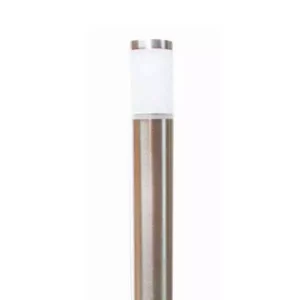 Nickel plated brass bollard light | Coastal lights | Outdoor lights