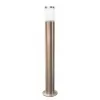 Solid Brass Nickel Plated Bollard Light | Outdoor Lights