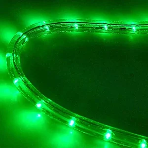 Green LED Rope Light 50Mtr Roll