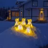 LED Acrylic Foxes Outdoor Christmas Decoration